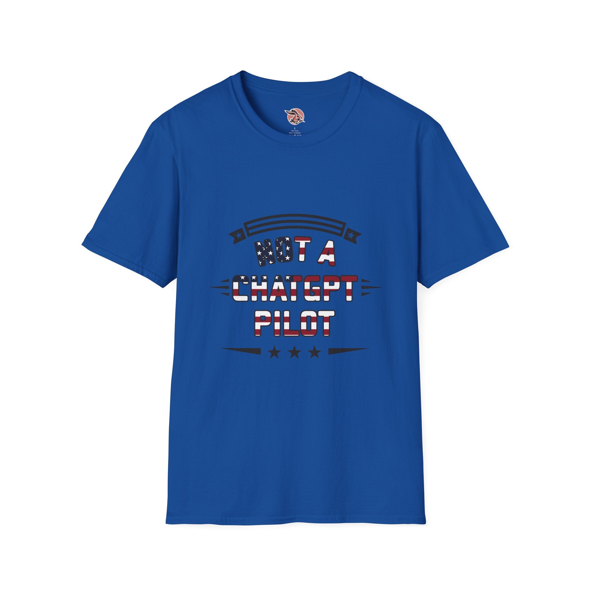 Not a ChatGPT Pilot Patriotic T-Shirt