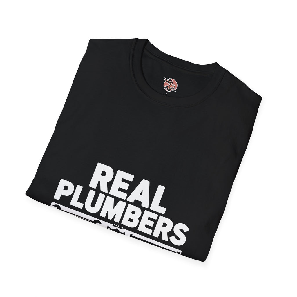 Real Plumbers Don’t Google It | Professional Tradesman T-Shirt