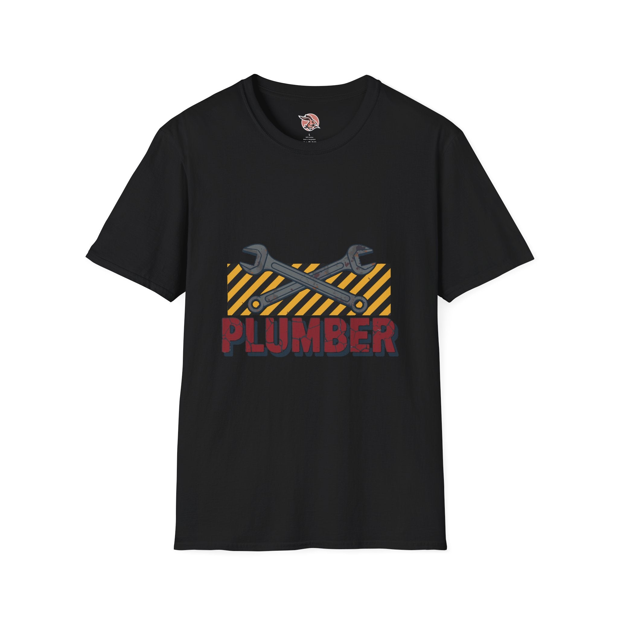 Plumber | Gritty Industrial Caution T-Shirt