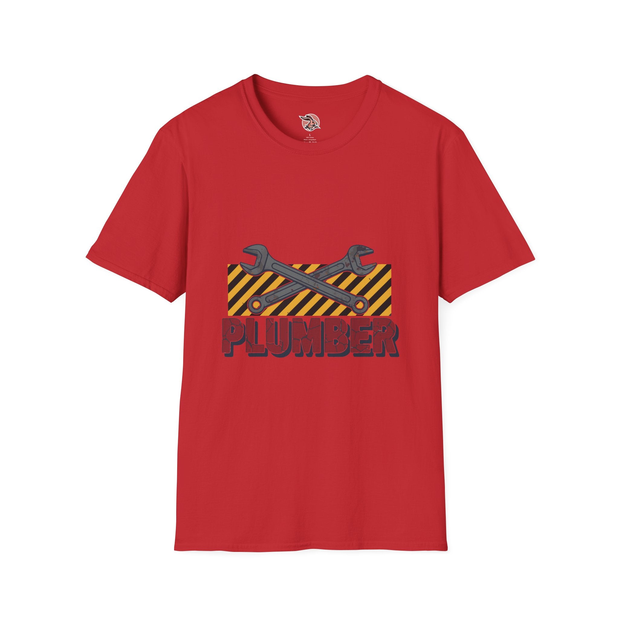 Plumber | Gritty Industrial Caution T-Shirt