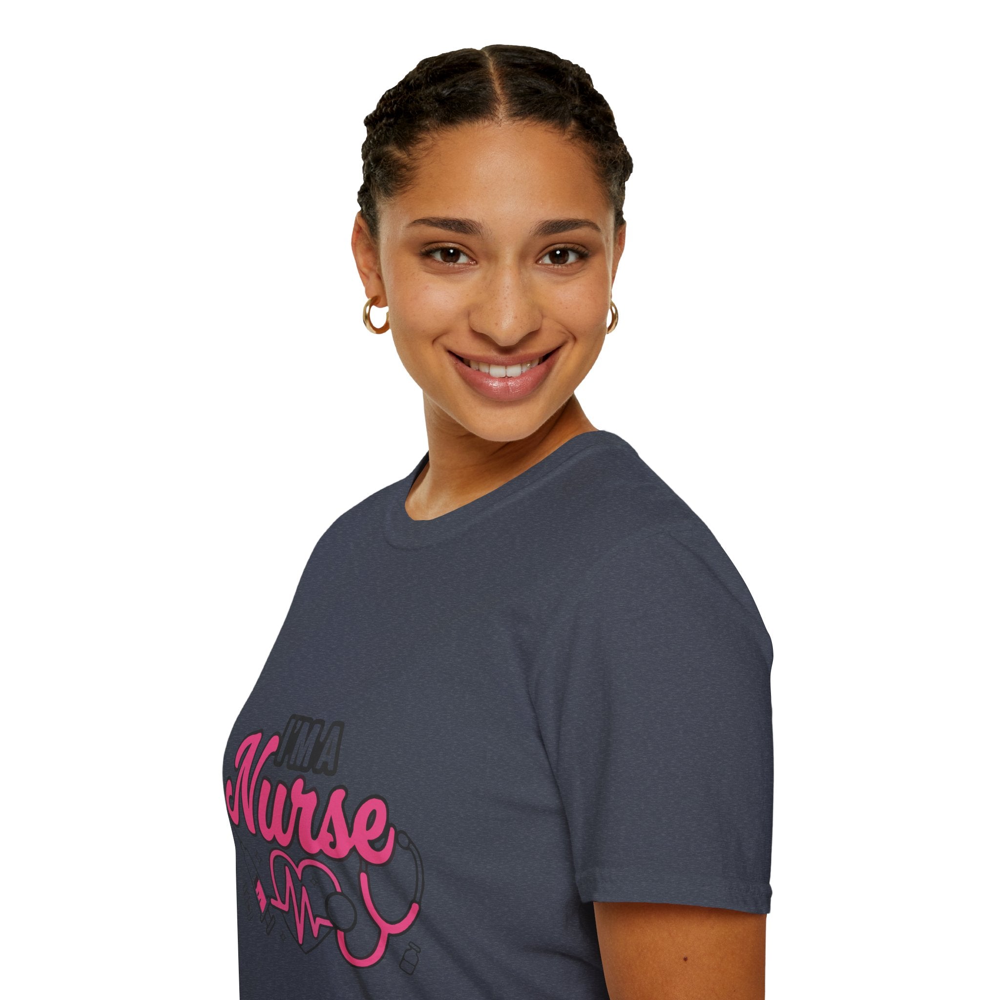 I’m a Nurse Heartbeat & Heroism T-Shirt