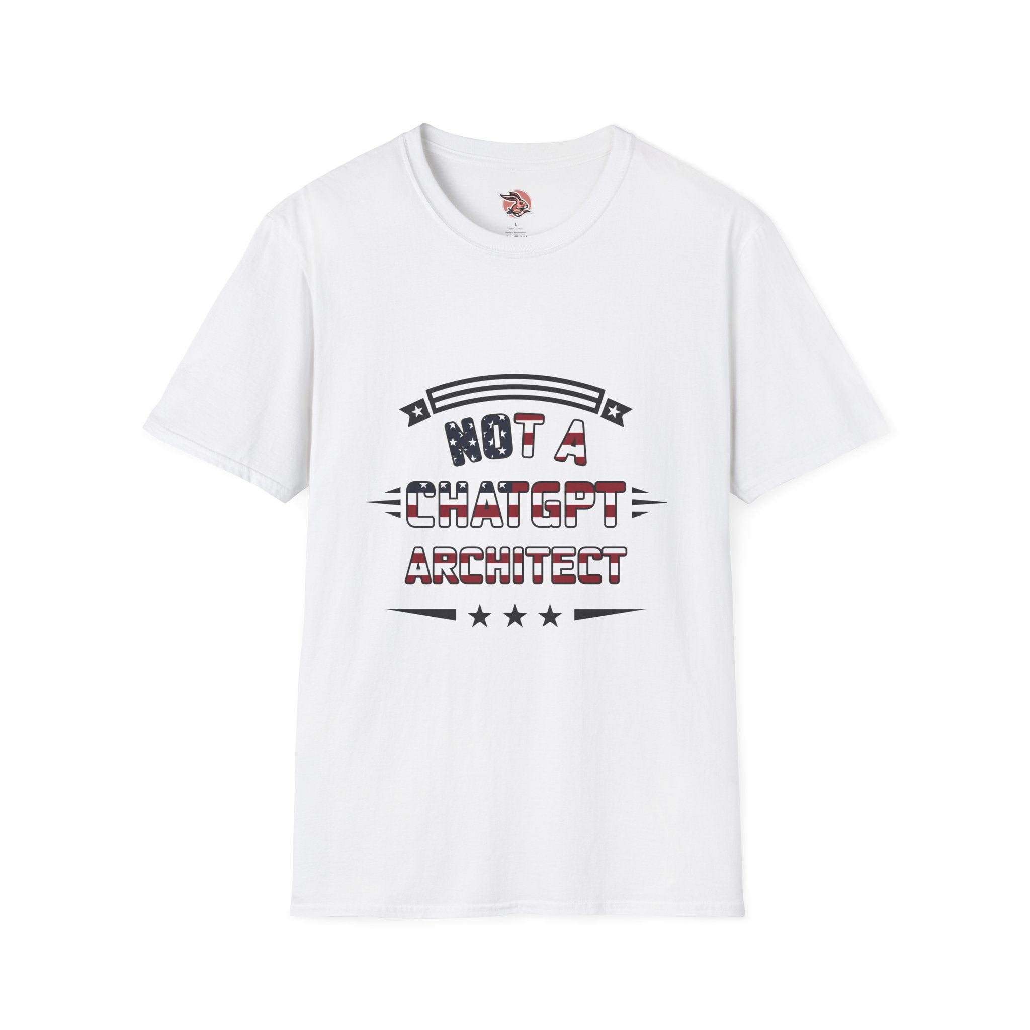 Not a ChatGPT Architect Patriotic T-Shirt