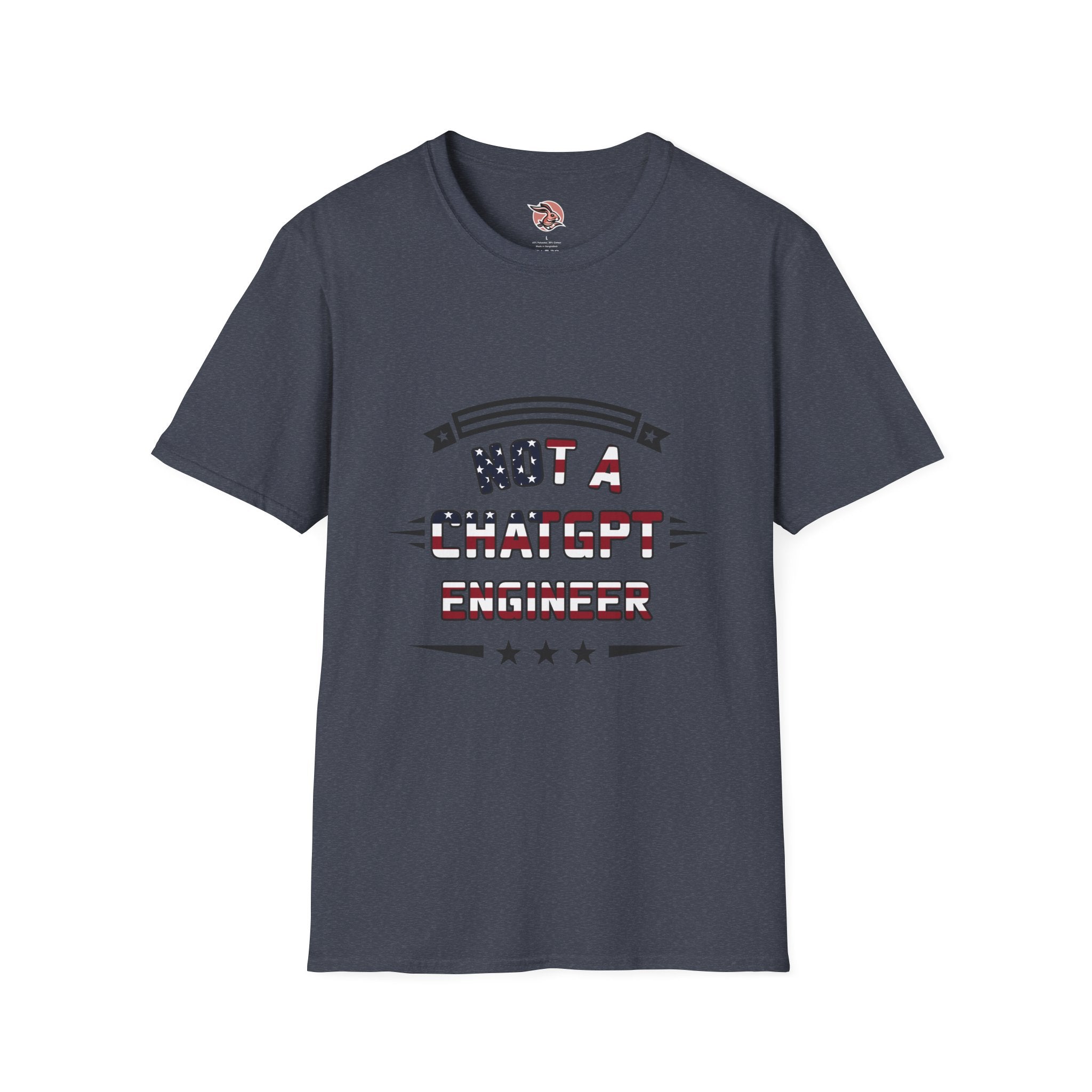 Not a ChatGPT Engineer Patriotic T-Shirt