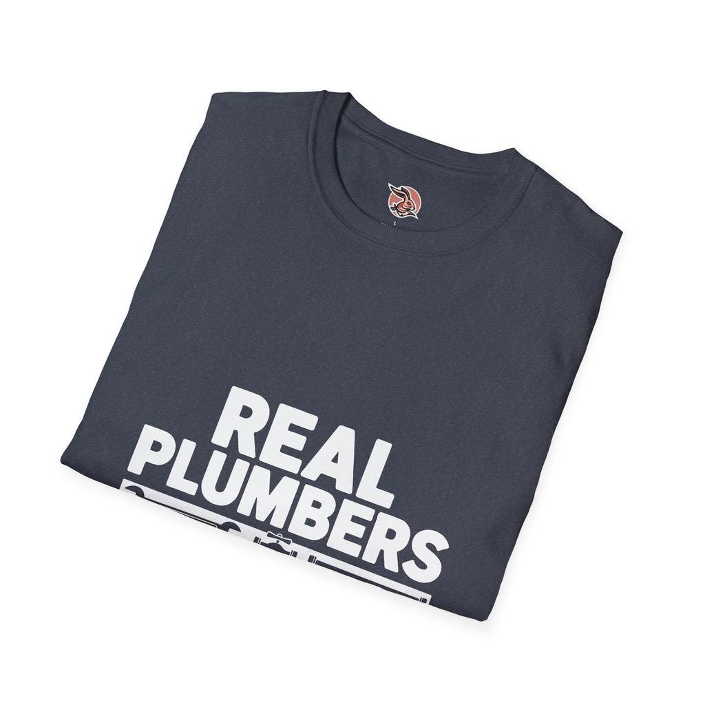 Real Plumbers Don’t Google It | Professional Tradesman T-Shirt