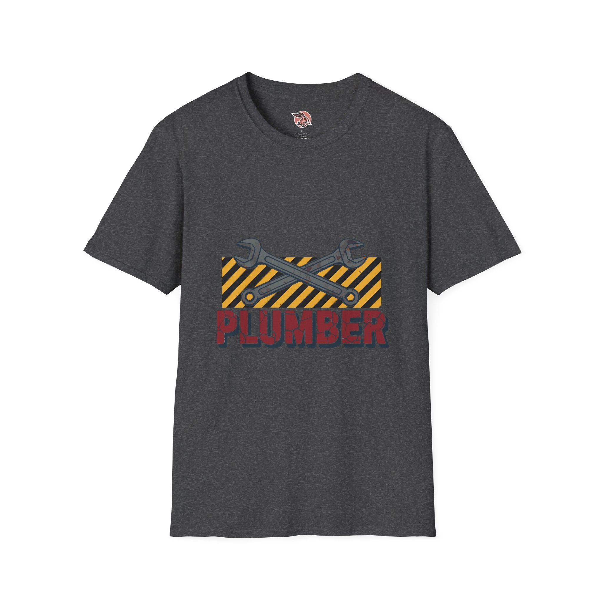 Plumber | Gritty Industrial Caution T-Shirt