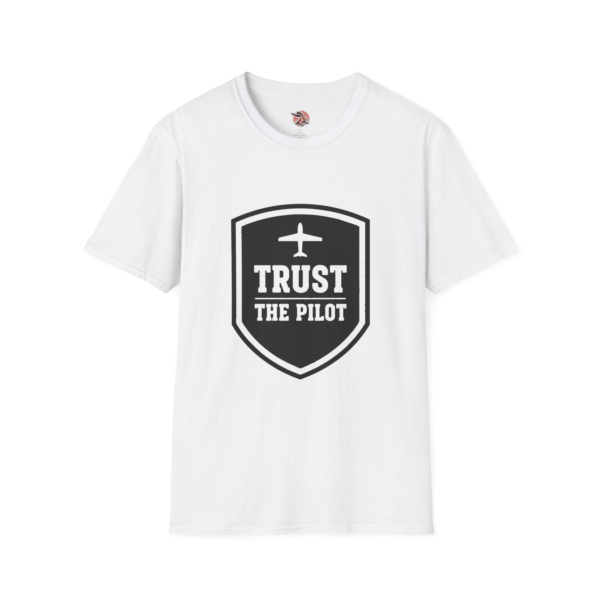 Trust The Pilot | Premium Aviation Shield T-Shirt