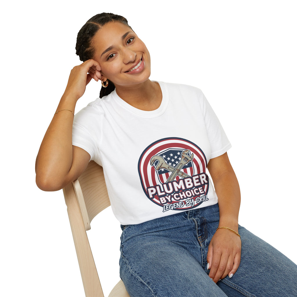 Plumber By Choice | Legend By Skill T-Shirt