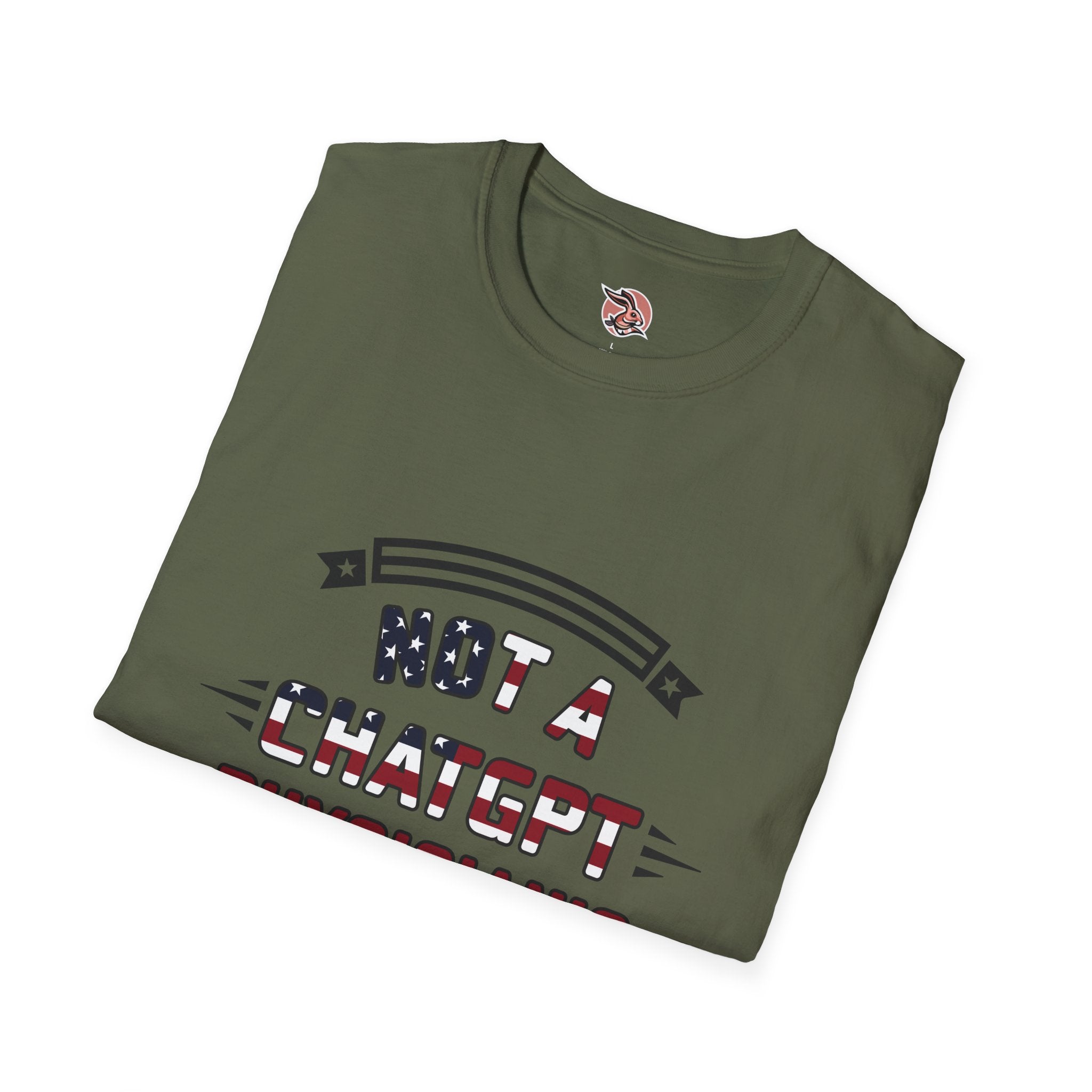 Not a ChatGPT Physician's Assistant Patriotic T-Shirt