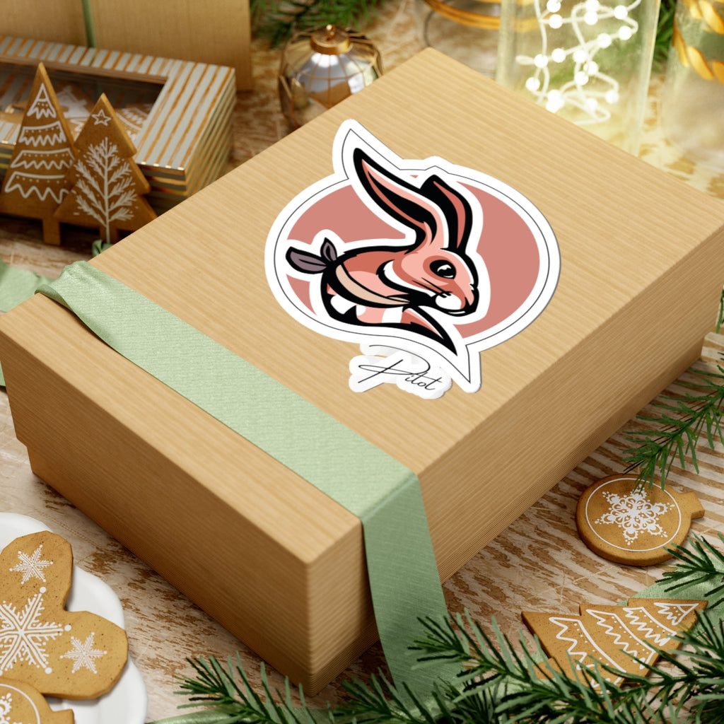 Pilot Vibes Sticker - Aviator Elite Collection