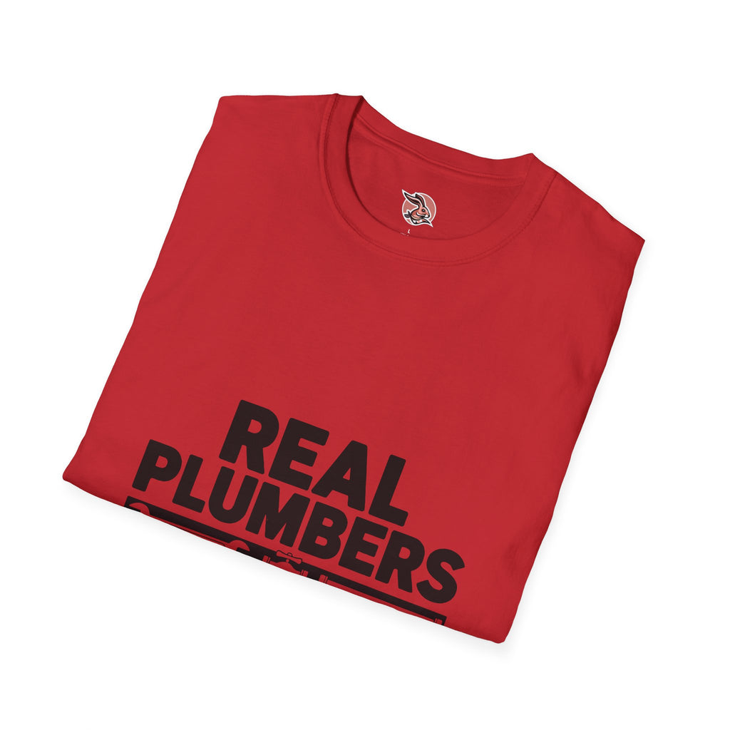 Real Plumbers Don’t Google It | Professional Tradesman T-Shirt