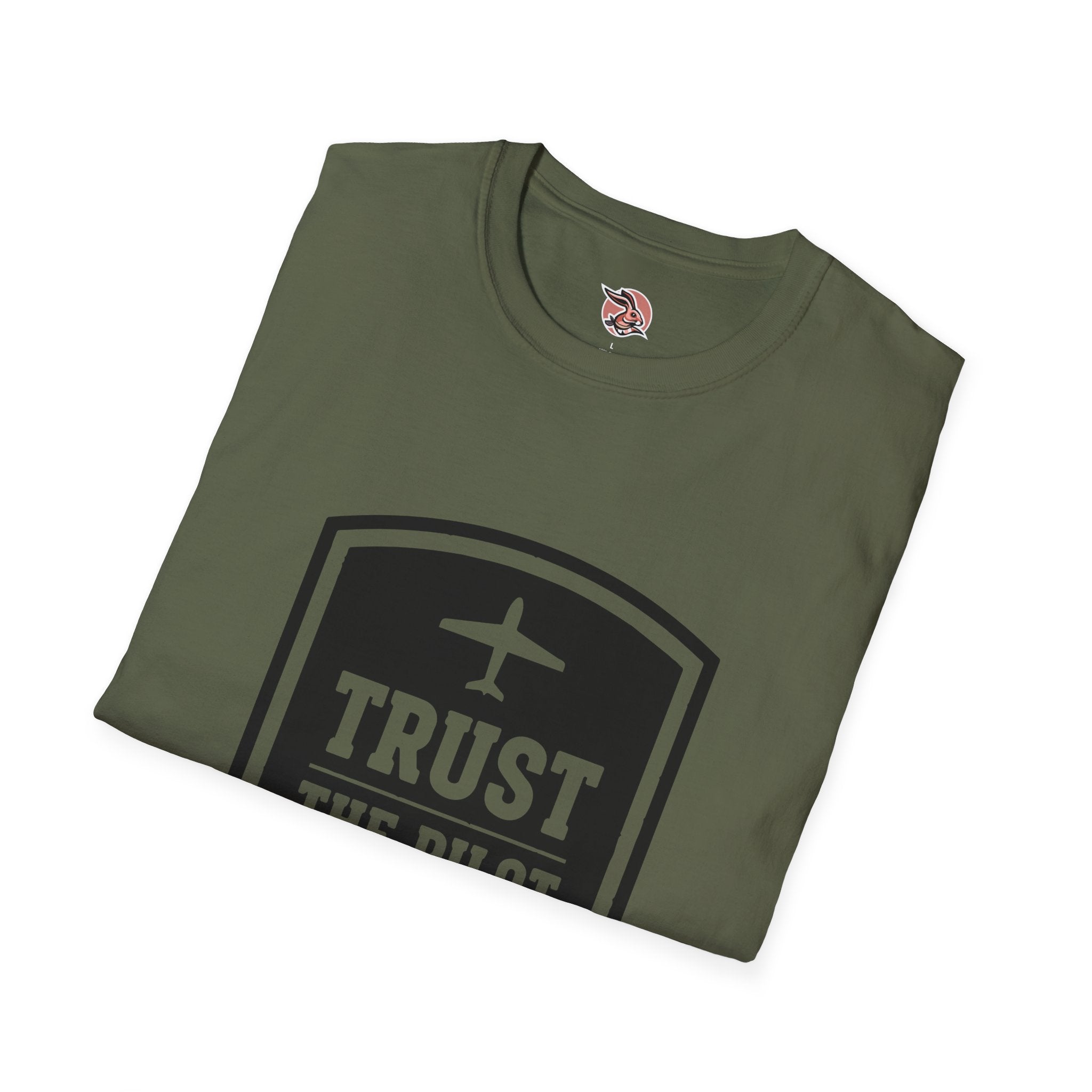 Trust The Pilot | Premium Aviation Shield T-Shirt