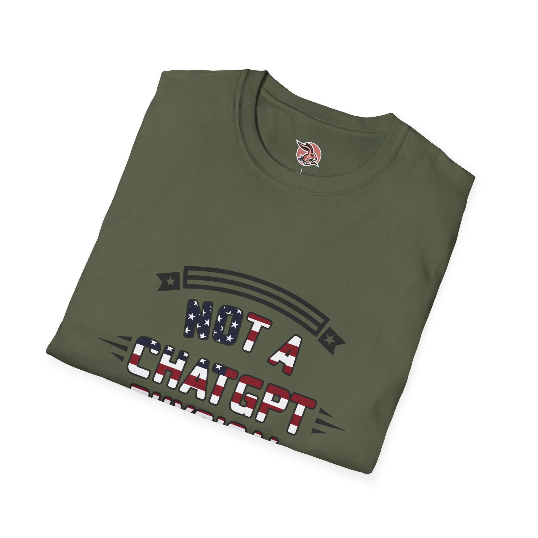 Not a ChatGPT Physical Therapist Patriotic T-Shirt