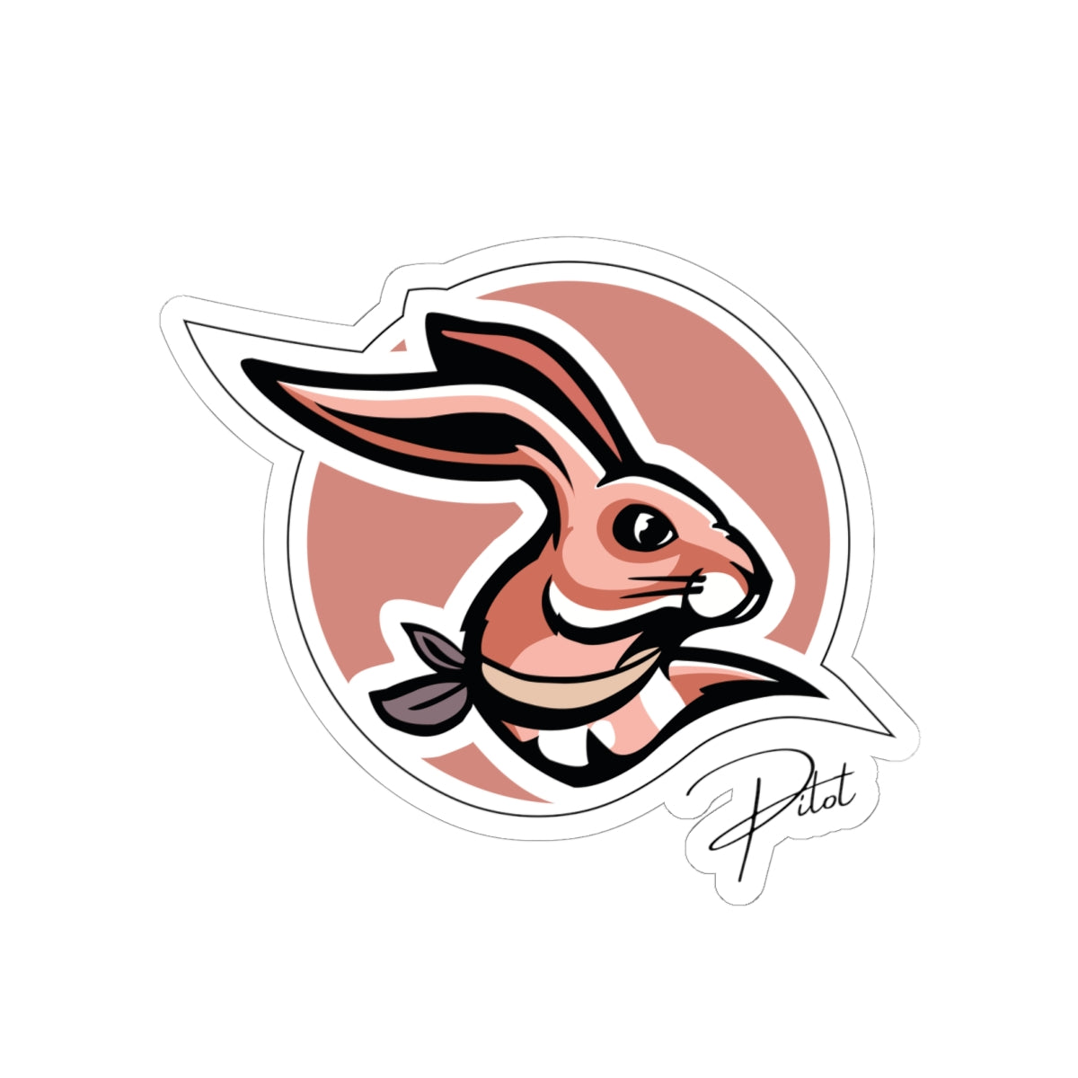 Pilot Vibes Sticker - Aviator Elite Collection