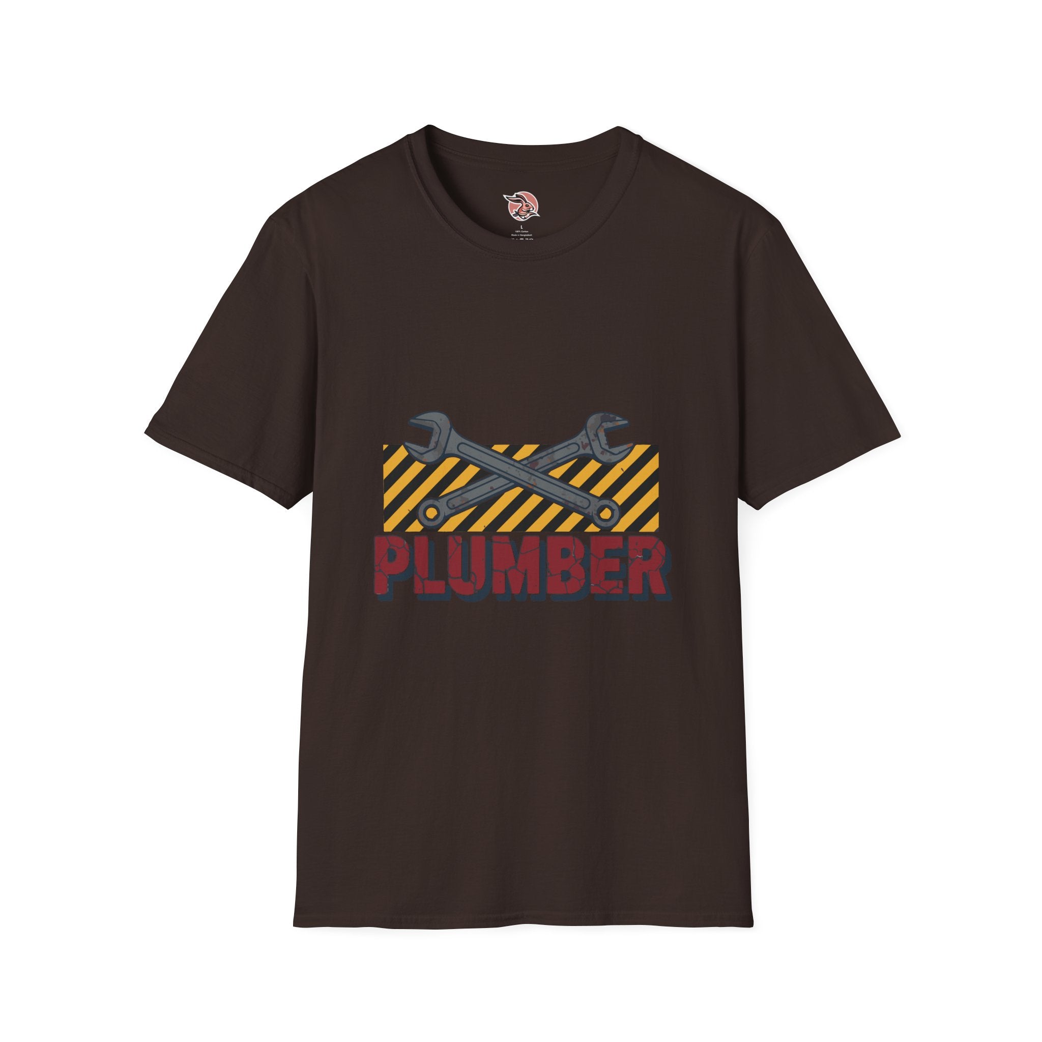 Plumber | Gritty Industrial Caution T-Shirt