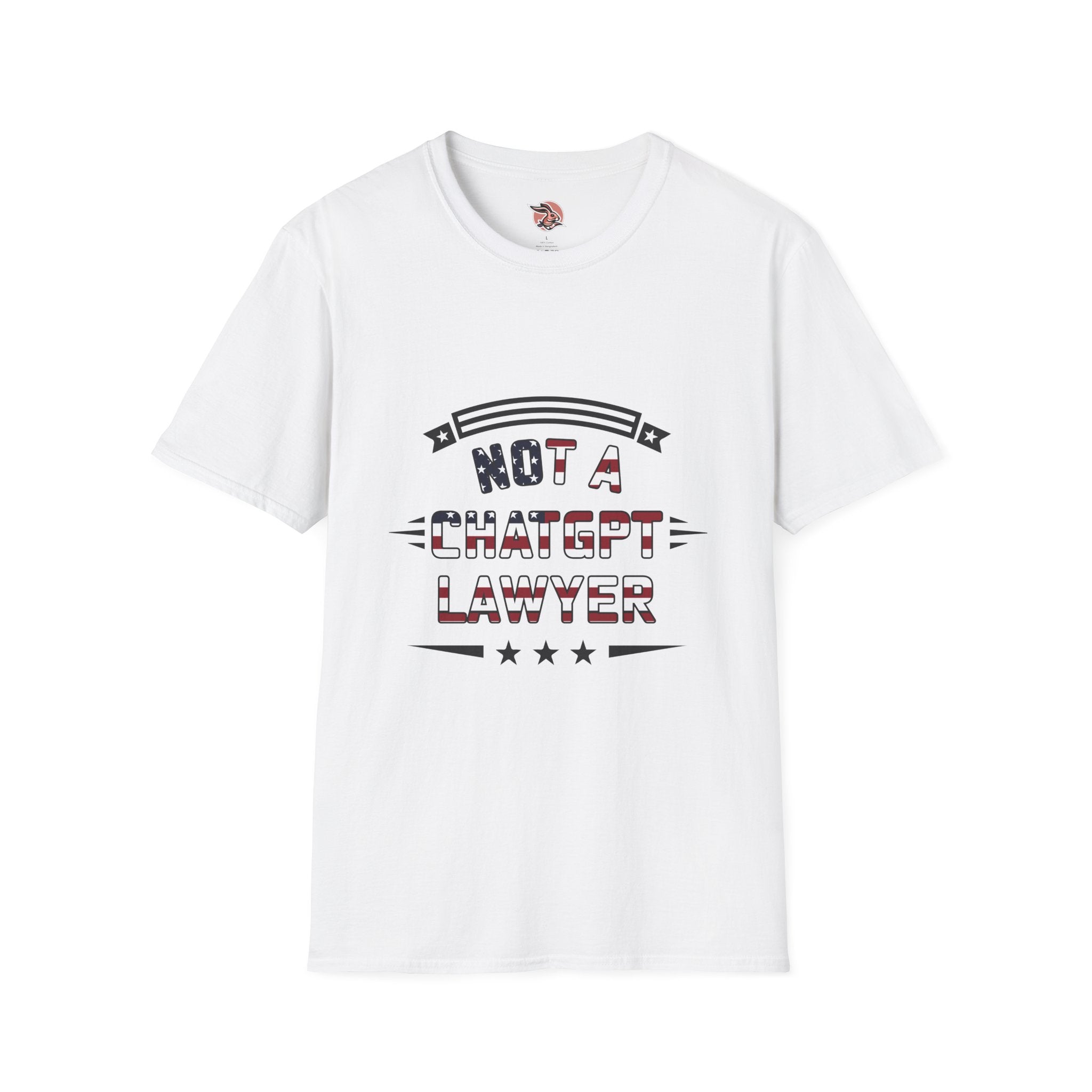 Not a ChatGPT Lawyer Patriotic T-Shirt