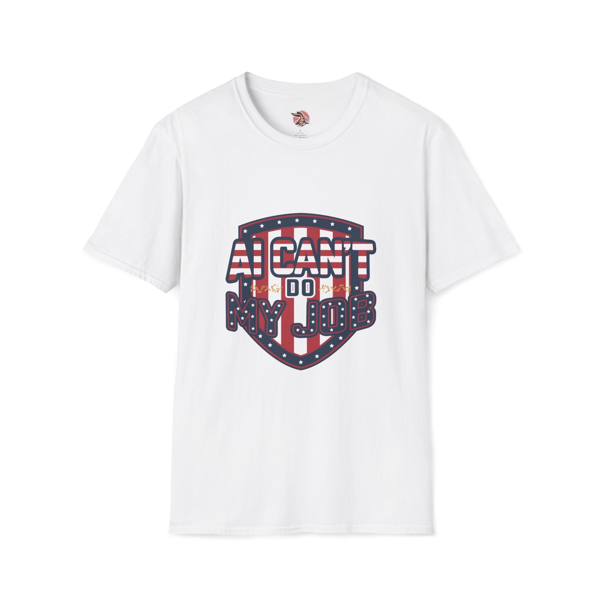 AI Can’t Do My Job Patriotic T-Shirt