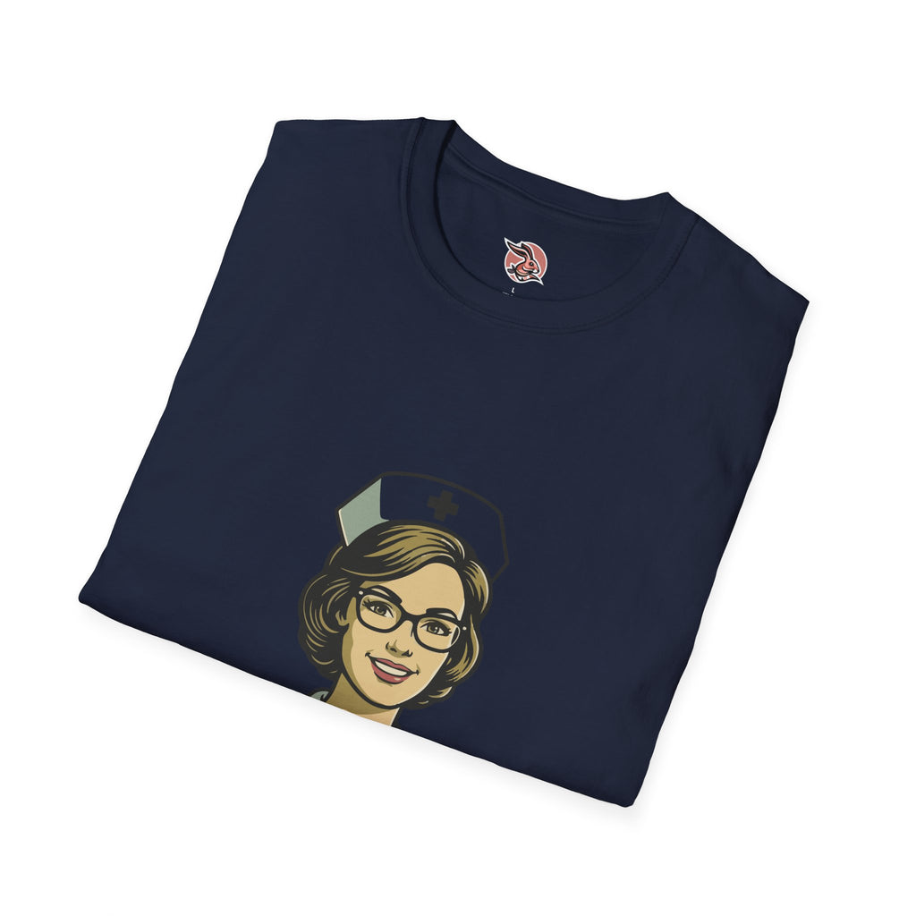 Vintage Retro Nurse T-Shirt - Classic Style Healthcare Professional Tee