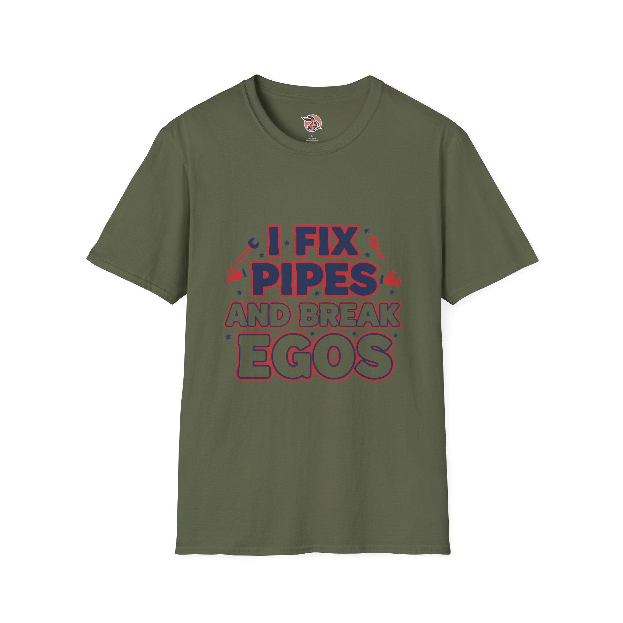 I Fix Pipes And Break Egos | Master Plumber T-Shirt