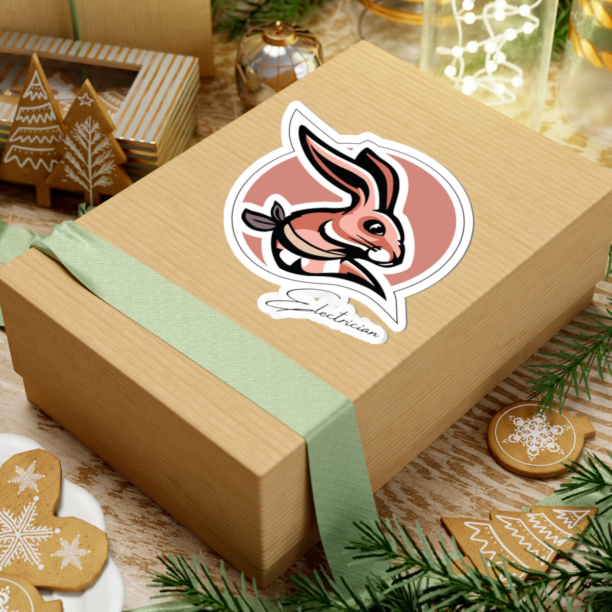 Electrician Vibes Sticker