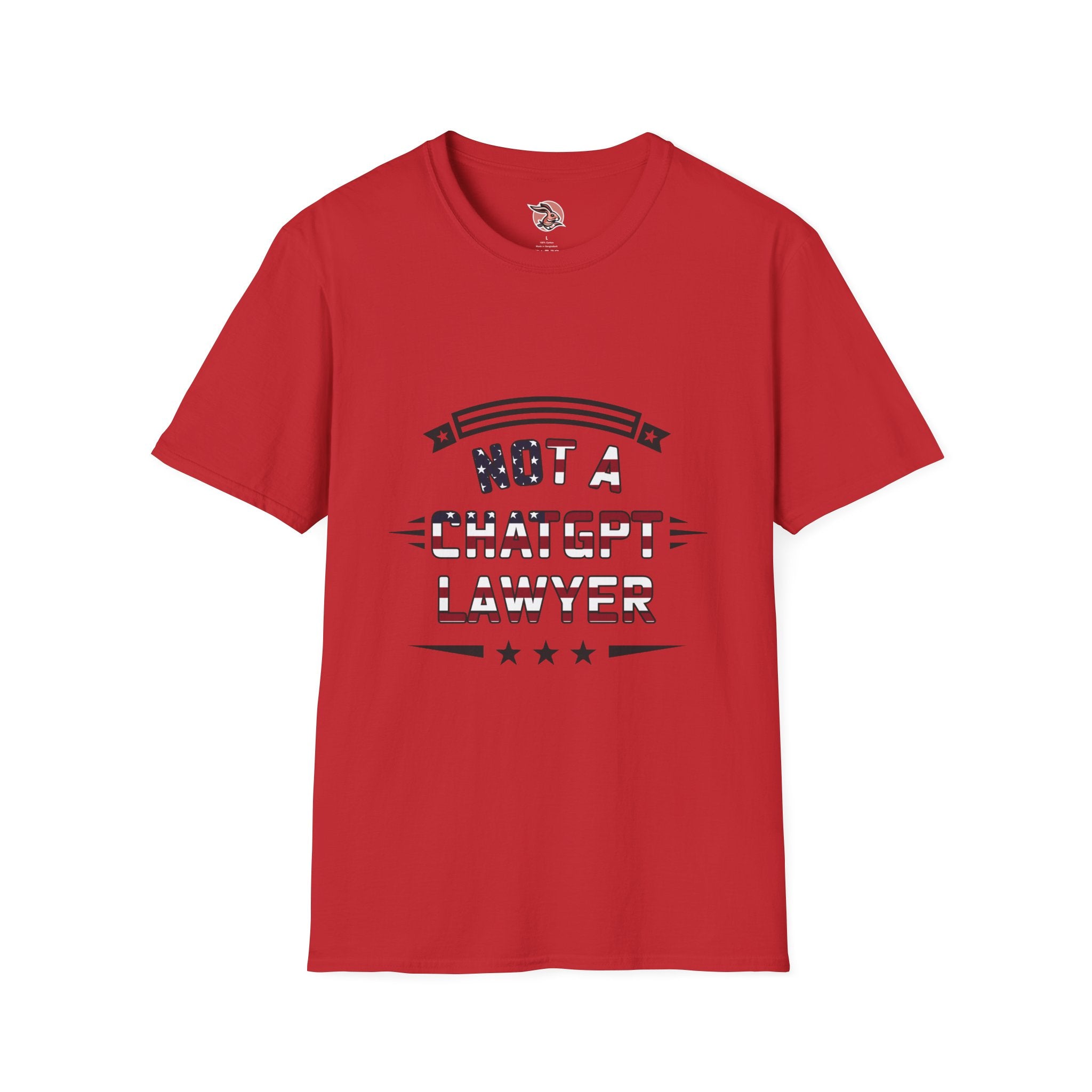 Not a ChatGPT Lawyer Patriotic T-Shirt