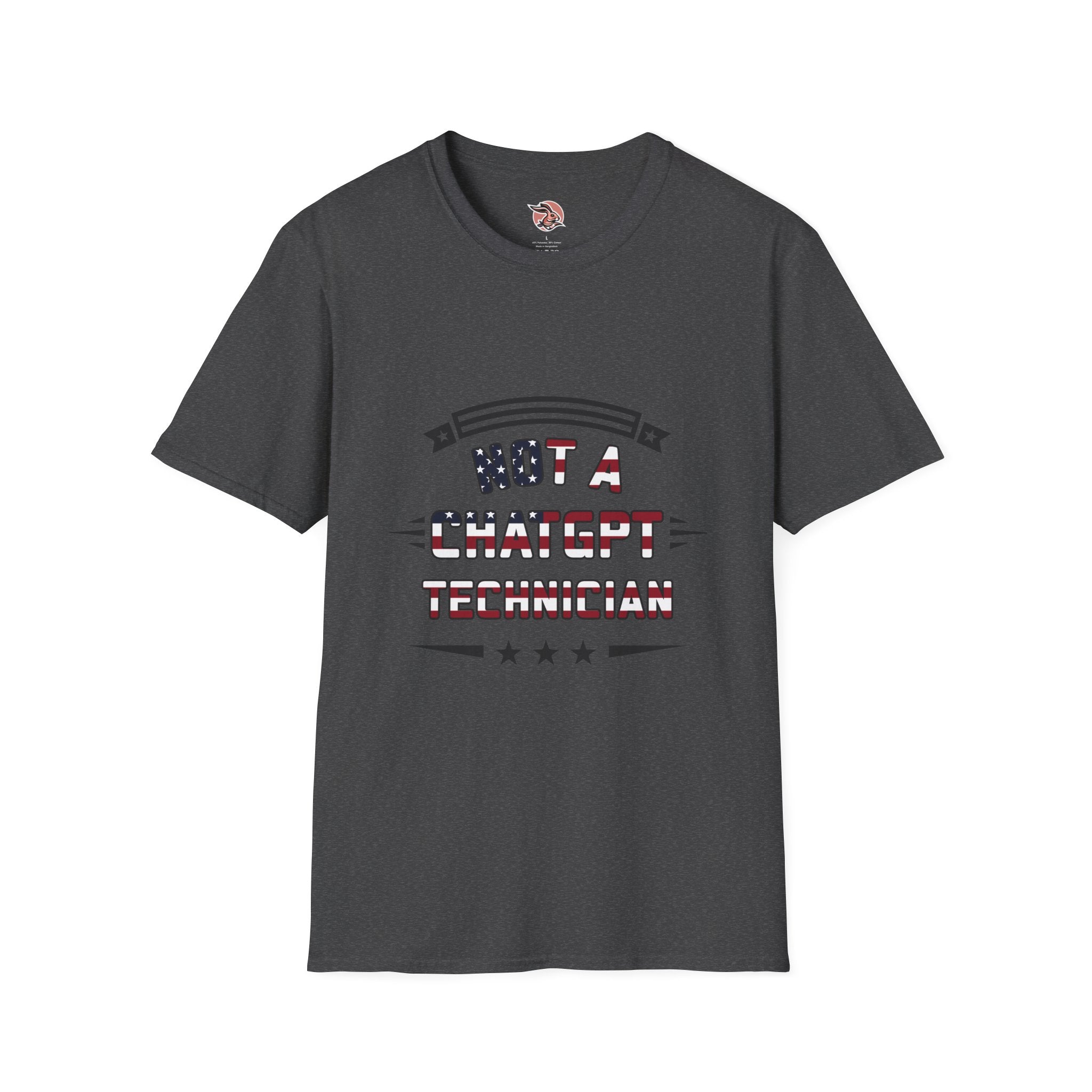 Not a ChatGPT Technician Patriotic T-Shirt