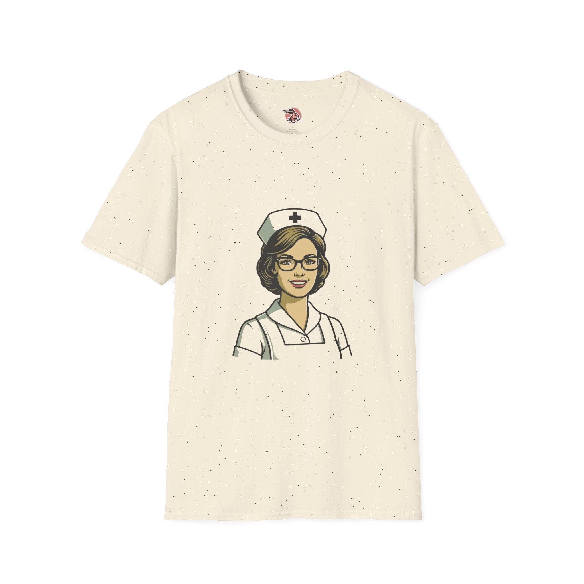 Vintage Retro Nurse T-Shirt - Classic Style Healthcare Professional Tee