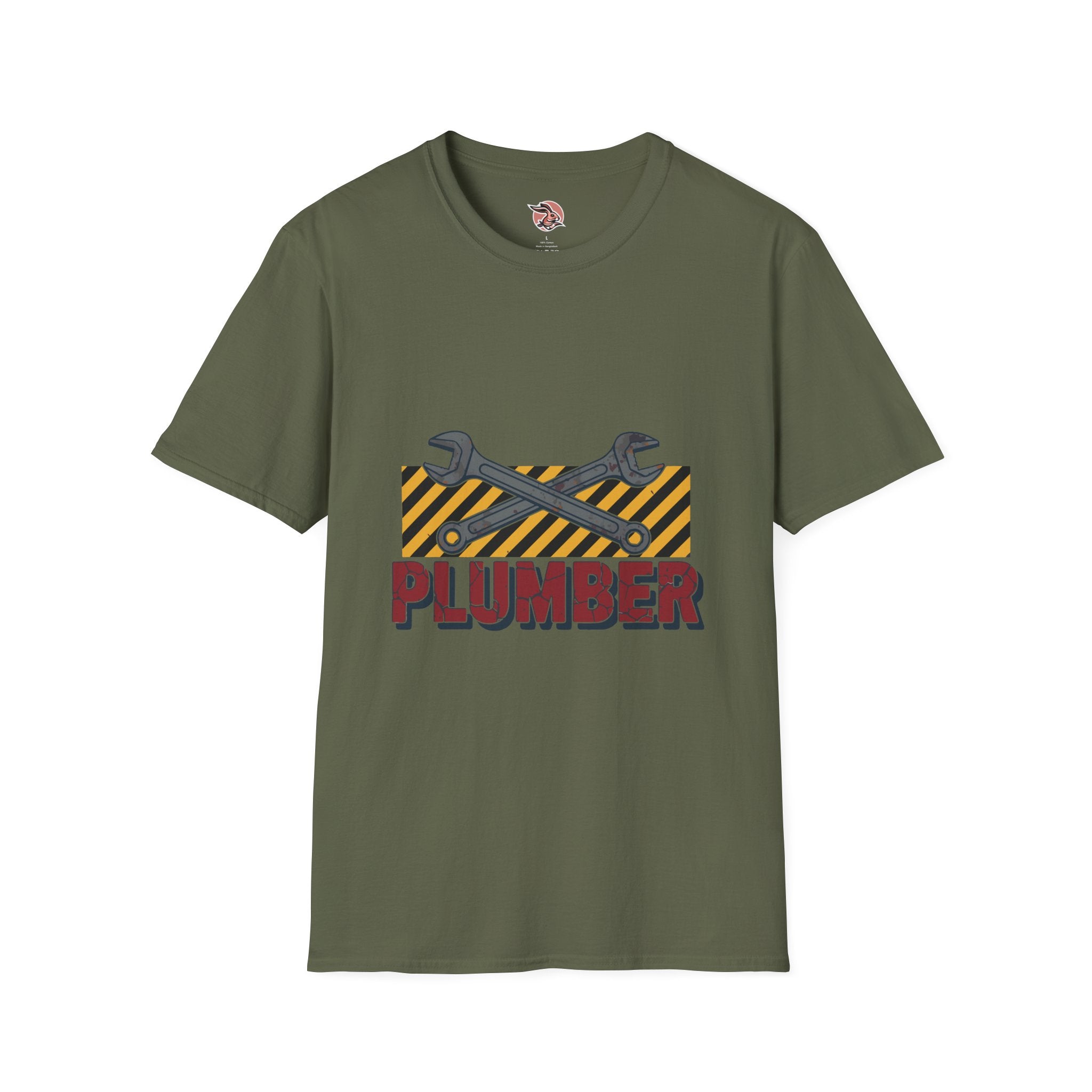 Plumber | Gritty Industrial Caution T-Shirt