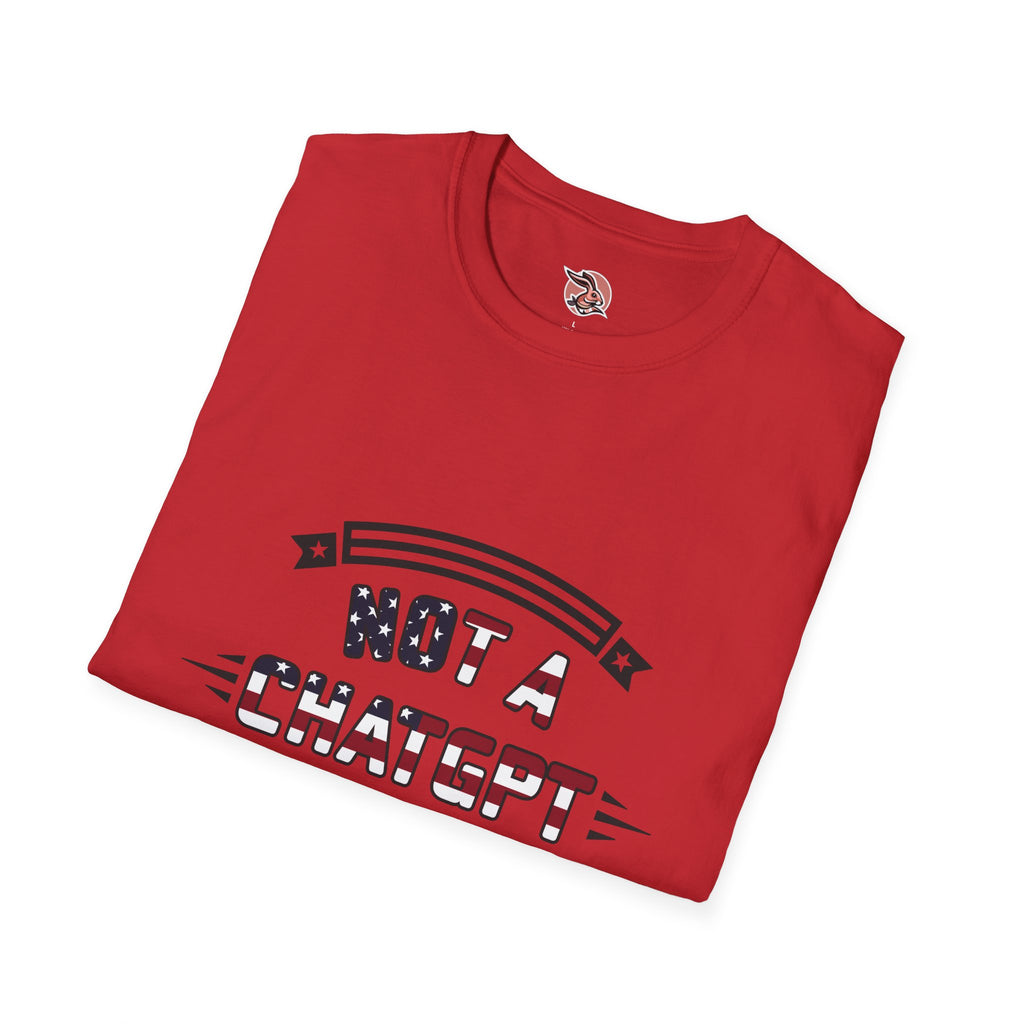 Not a ChatGPT Engineer Patriotic T-Shirt