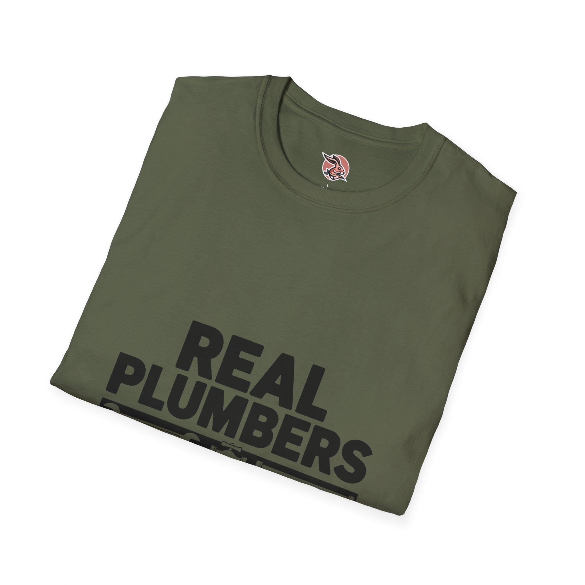 Real Plumbers Don’t Google It | Professional Tradesman T-Shirt
