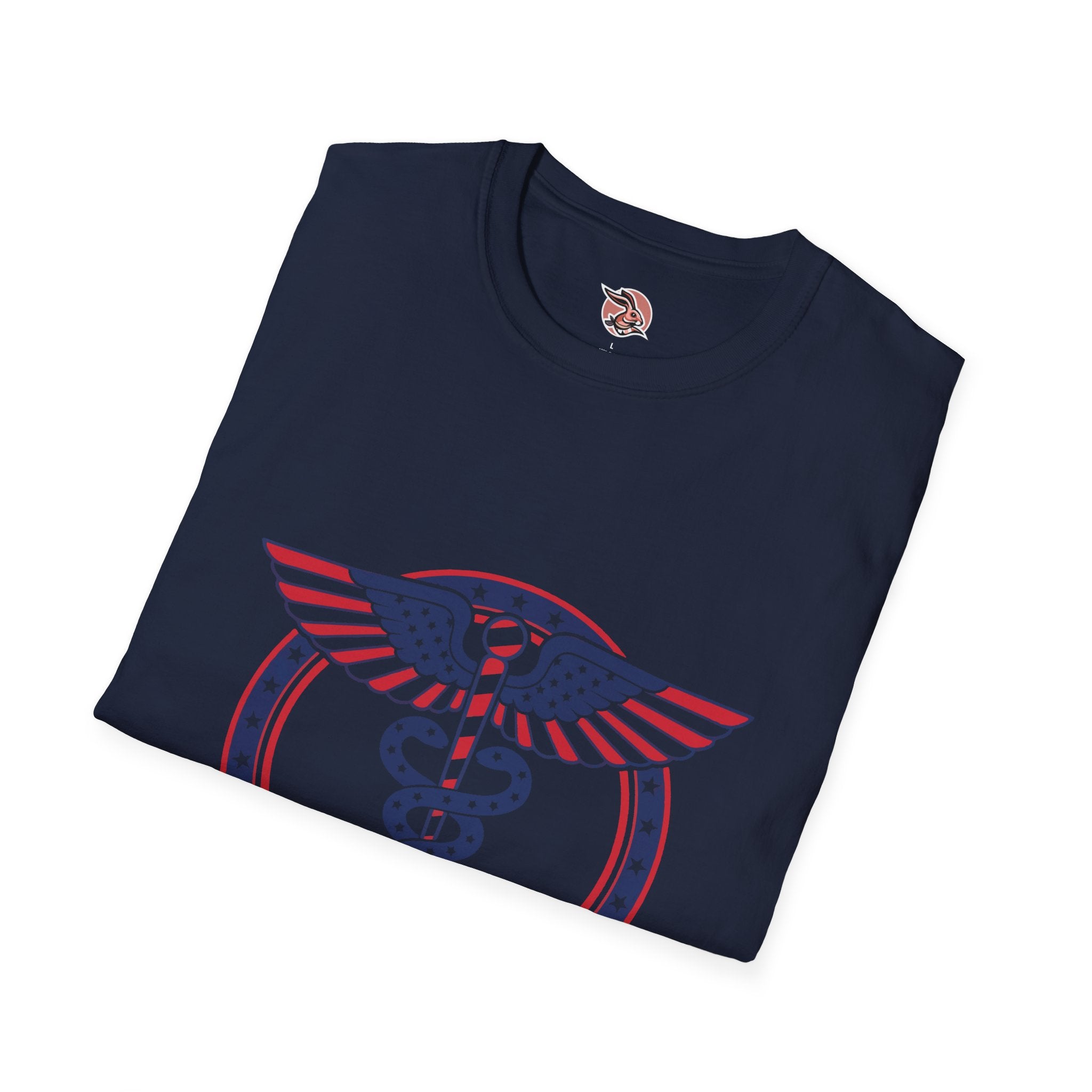 Patriotic Caduceus Medical Emblem T-Shirt