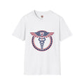 Patriotic Caduceus Medical Emblem T-Shirt
