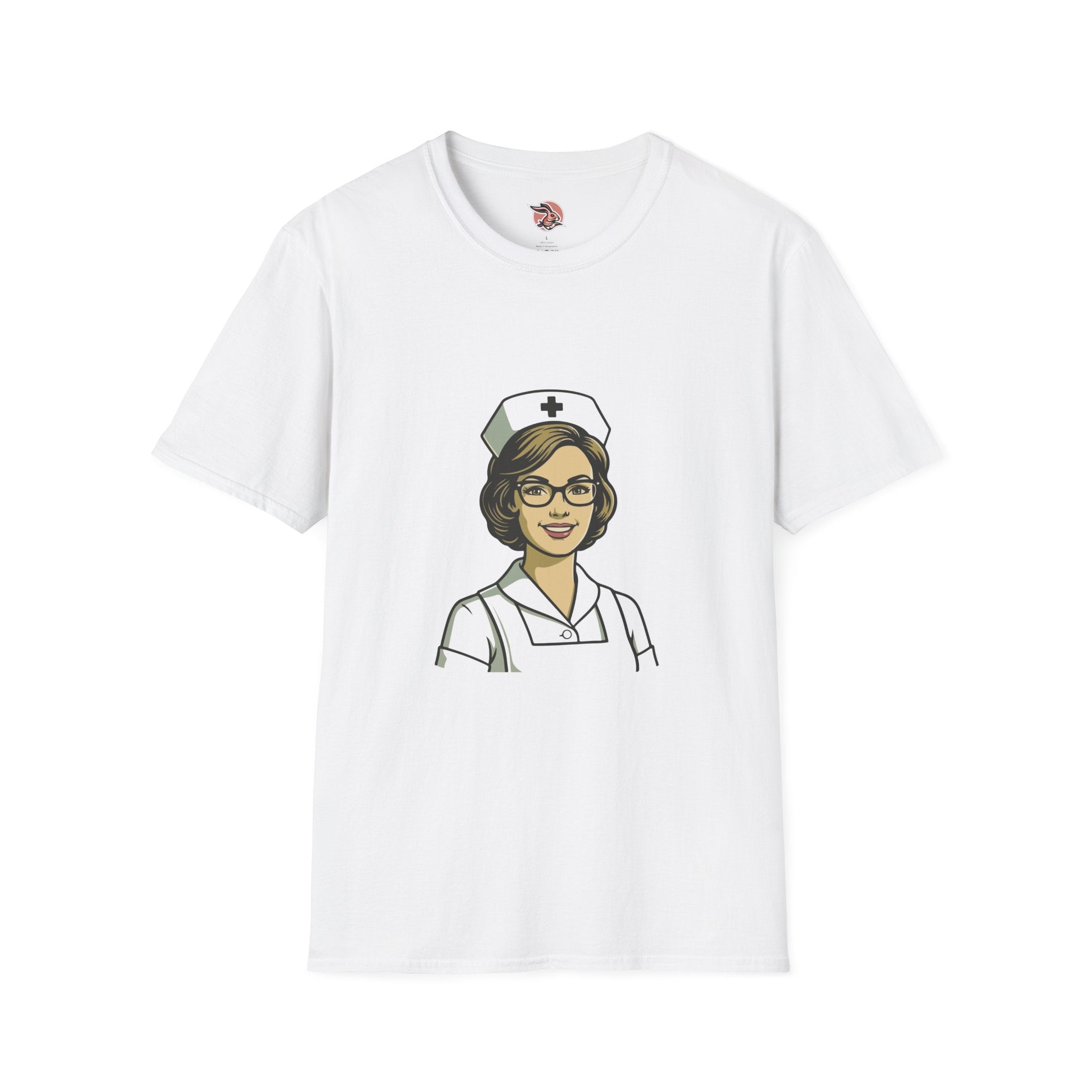 Vintage Retro Nurse T-Shirt - Classic Style Healthcare Professional Tee