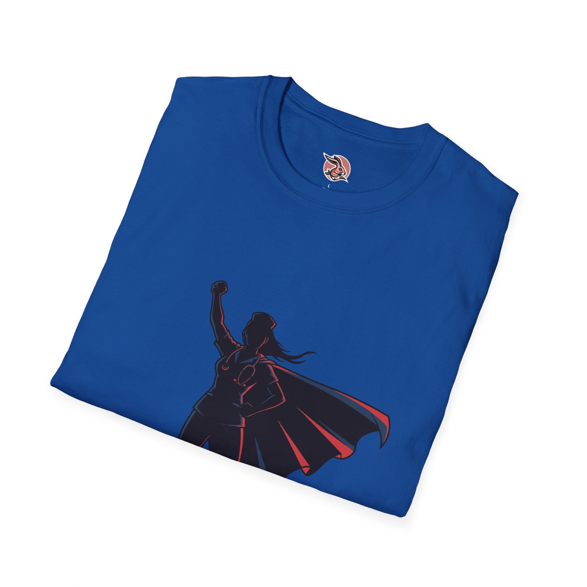 Superhero Nurse Hero Silhouette T-Shirt